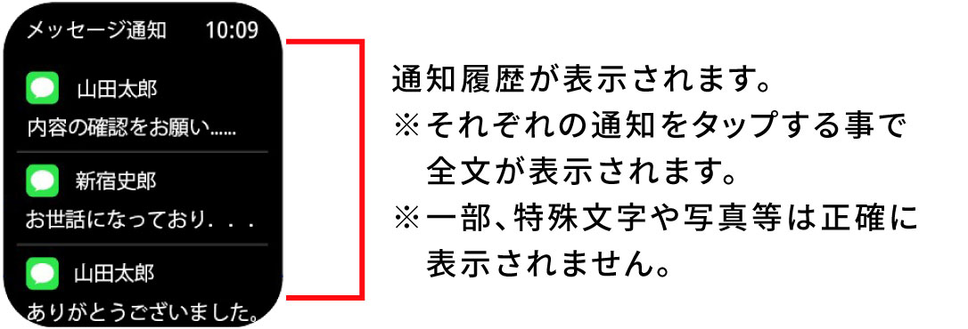 メッセージ通知01